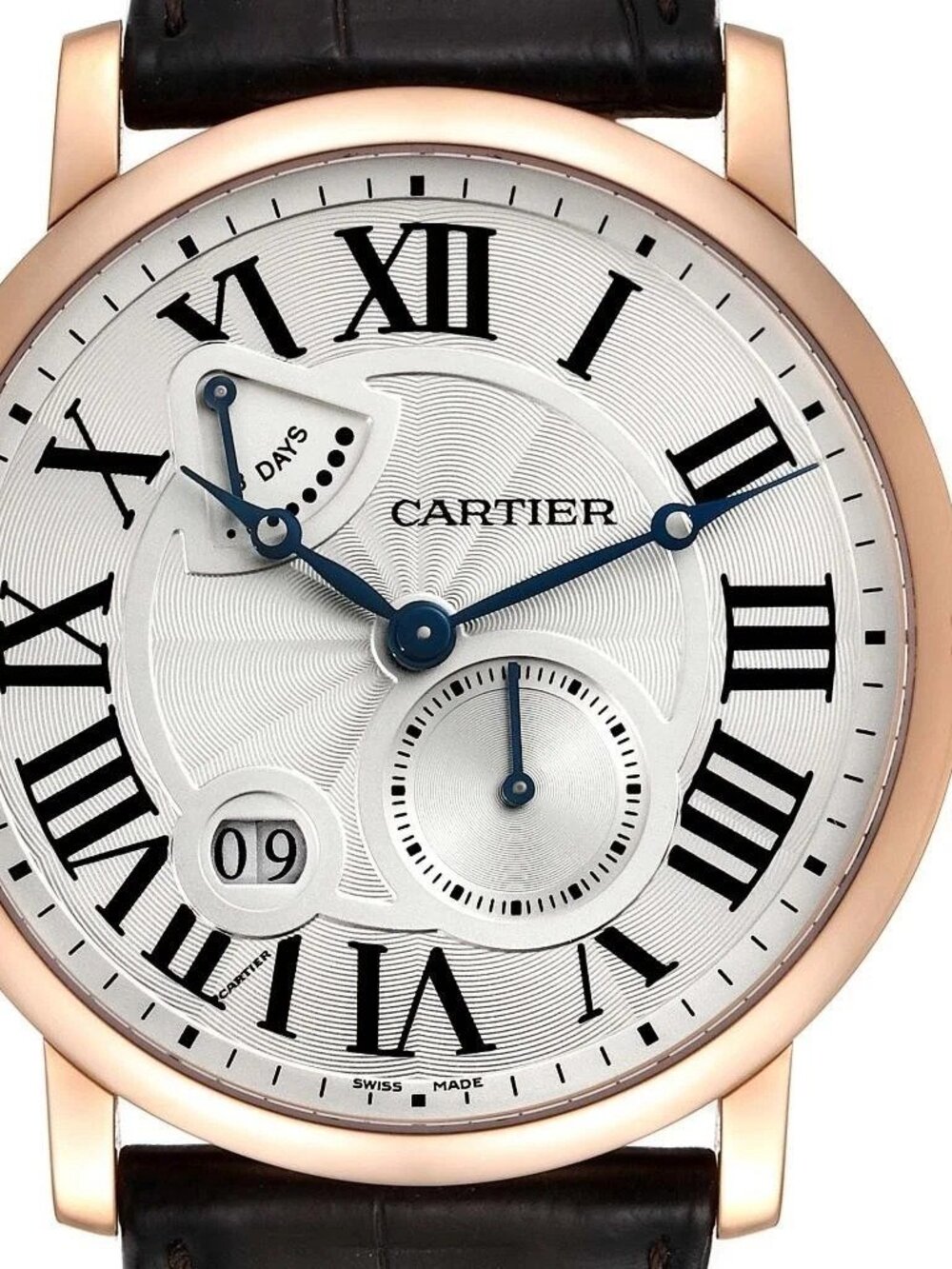 CARTIER Ronde Solo W6700255 Date Silver Dial Quartz Men's Watch - Picture 2 of 8